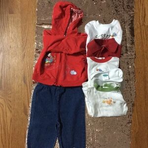 Mickey Mouse set 6to9 months